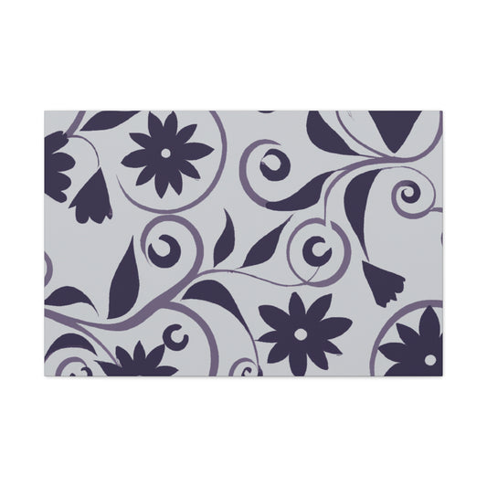 Roselle - Floral - Canvas