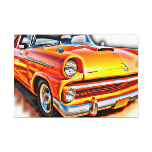 Tidal Wash - Automobile Canvas