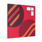 Jazzy Expressway- Midcentury - Canvas