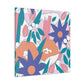 Blissful Bloom - Floral - Canvas