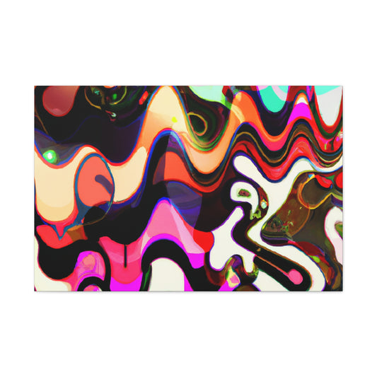 Icecloud Rain - Abstract - Canvas