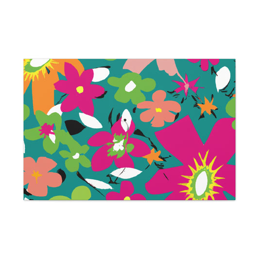 Chrysanthema - Floral - Canvas