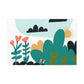 Blooming Harmony- Landscape - Canvas