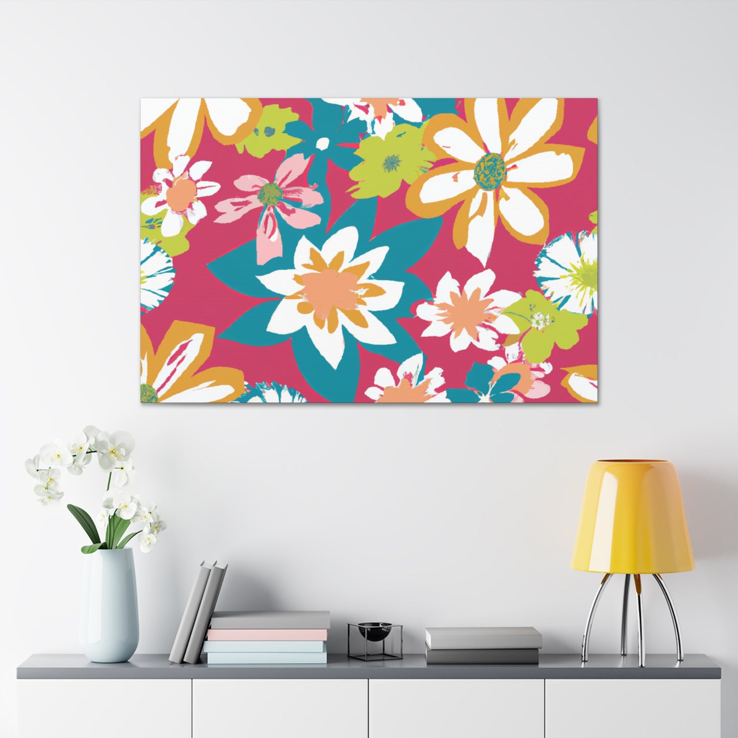 Camellia-Floral - Canvas