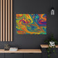 Blending  Hot - Canvas - Abstract