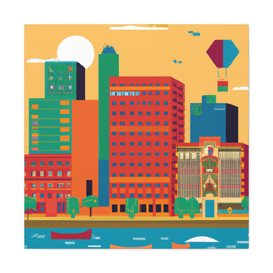 Luis Santiago - South America - Canvas