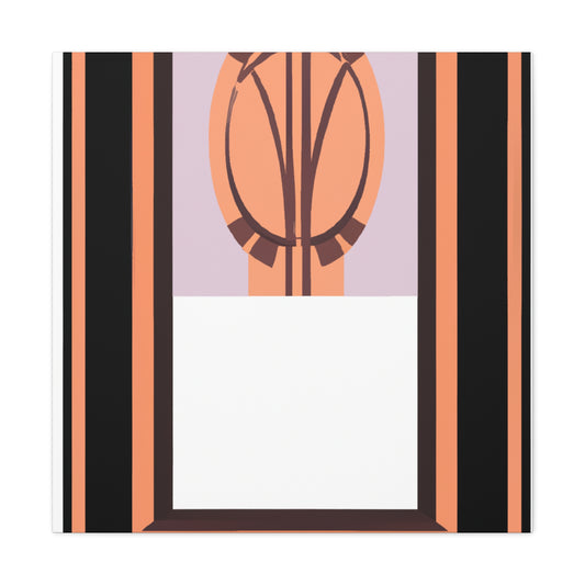 Skyline Steelwork - Midcentury Canvas Art Deco