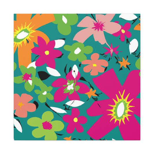 Chrysanthema - Floral - Canvas
