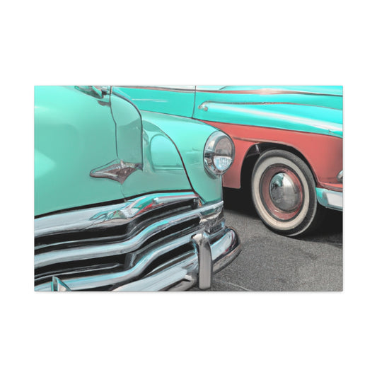 Ole Days  - Automobile Canvas