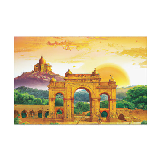 Taj Mahal - Destination India - Canvas