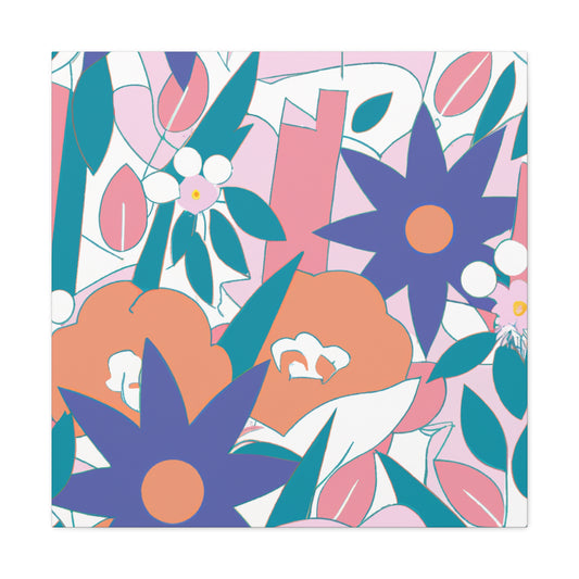 Blissful Bloom - Floral - Canvas