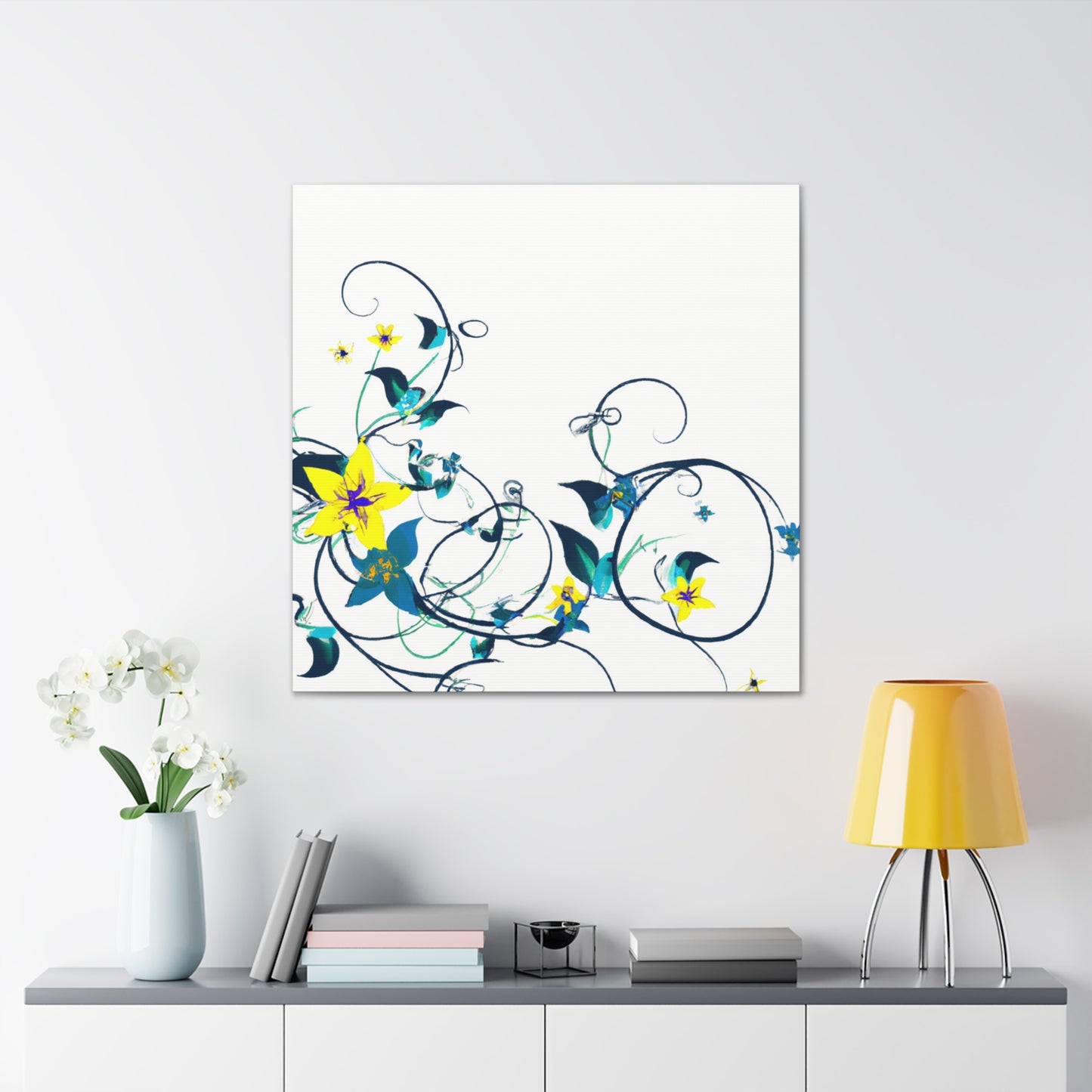 Blossom Brilliance - Floral - Canvas