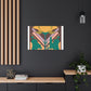 Rosey Bells - Midcentury Canvas