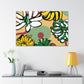Primrose - Floral - Canvas