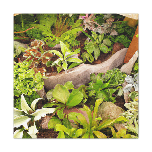 "Garden Spectrum" - Canvas - Plants