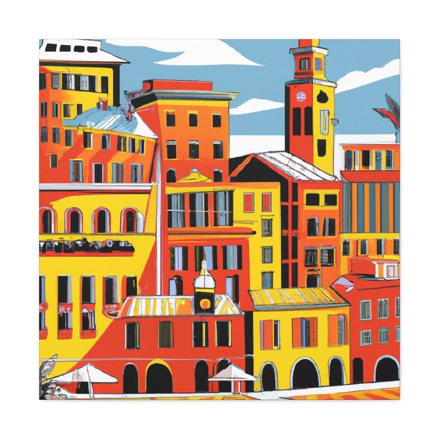 Aviva Singh - Italy - Canvas