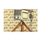 Timewarp Tech - Retro Music and Film Canvas