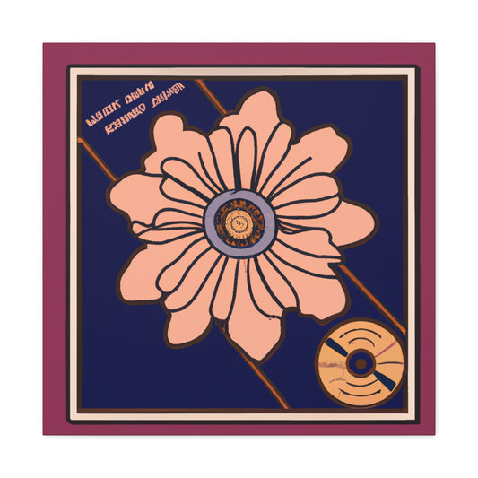 Smiling Bandicoot. - Floral Canvas
