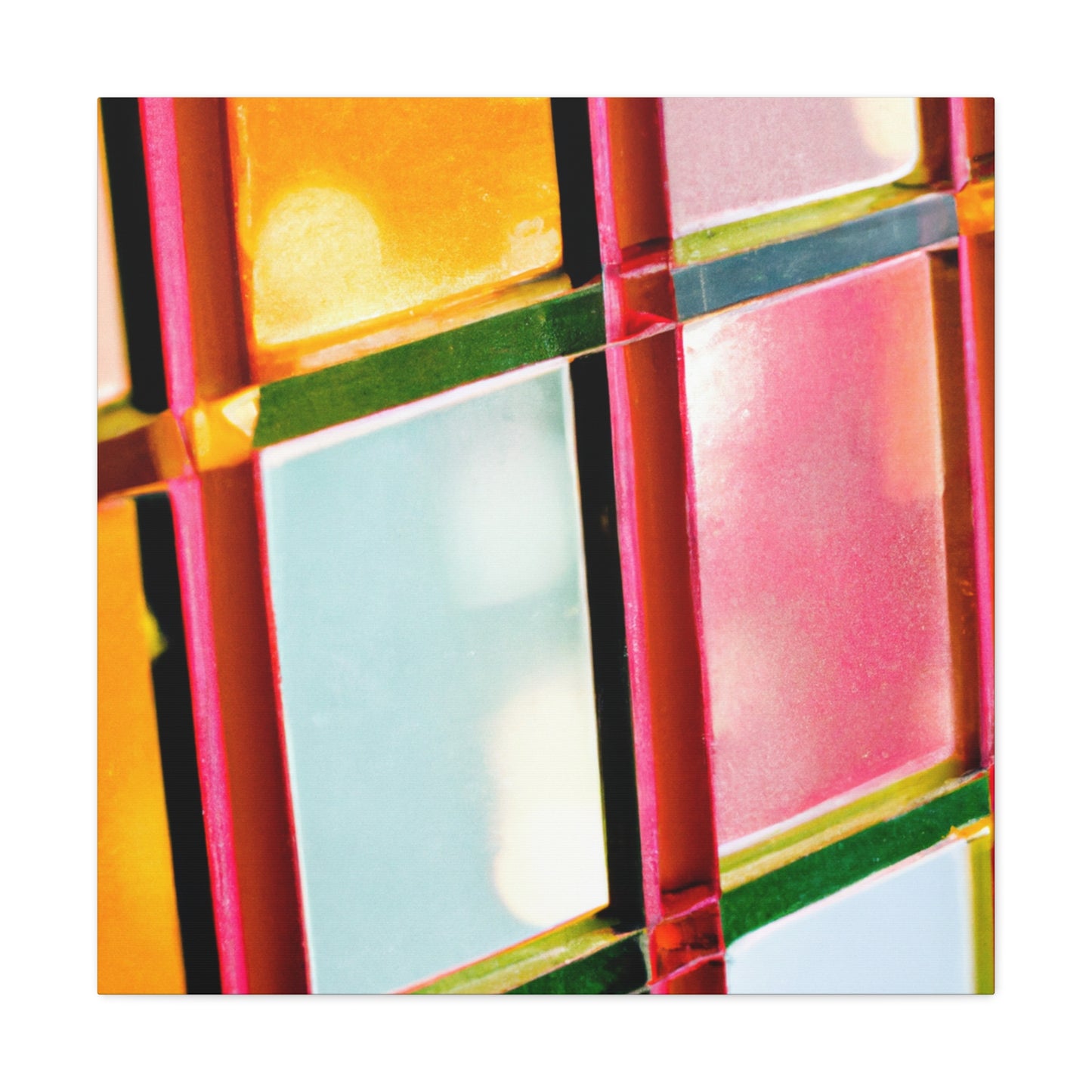 Jeweled- Glass Canvas