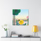 Enchanted Flora-Landscape. - Canvas