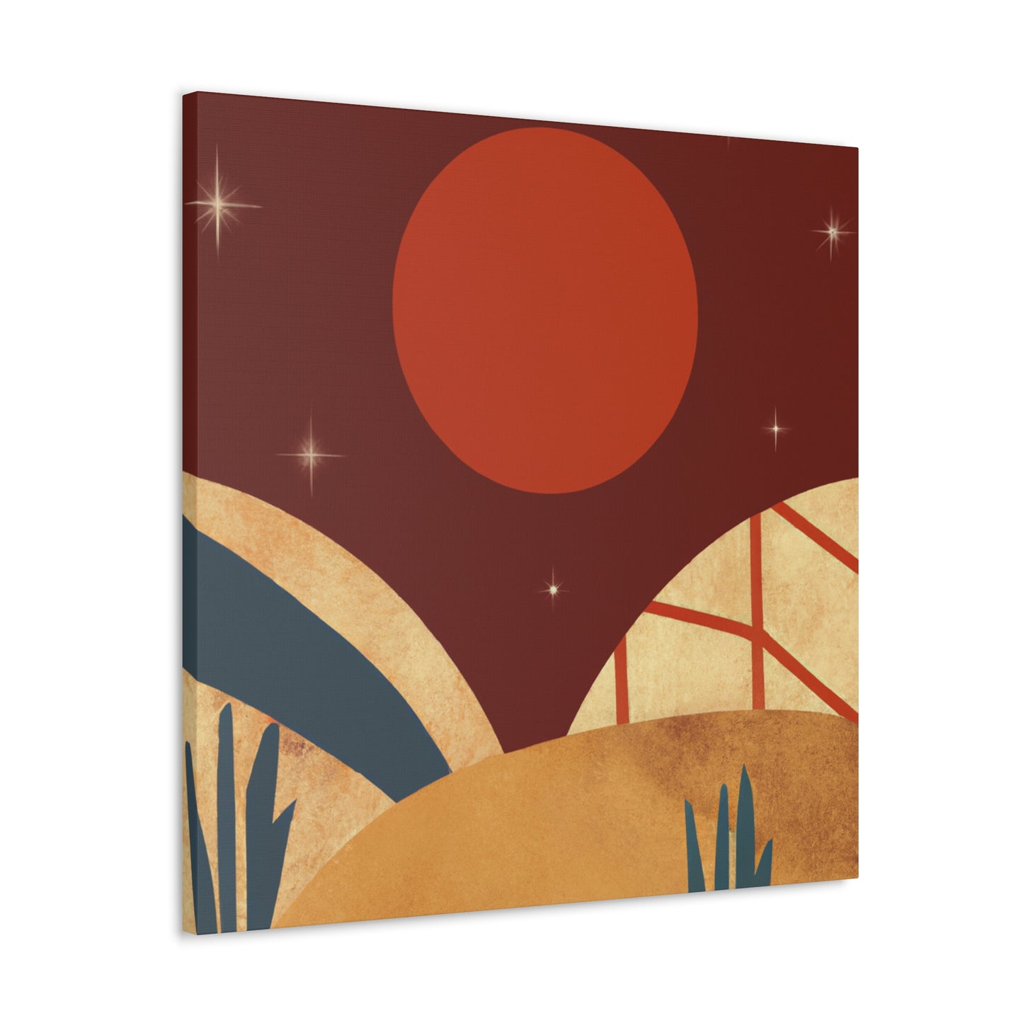 Faded Funk - Midcentury - Canvas