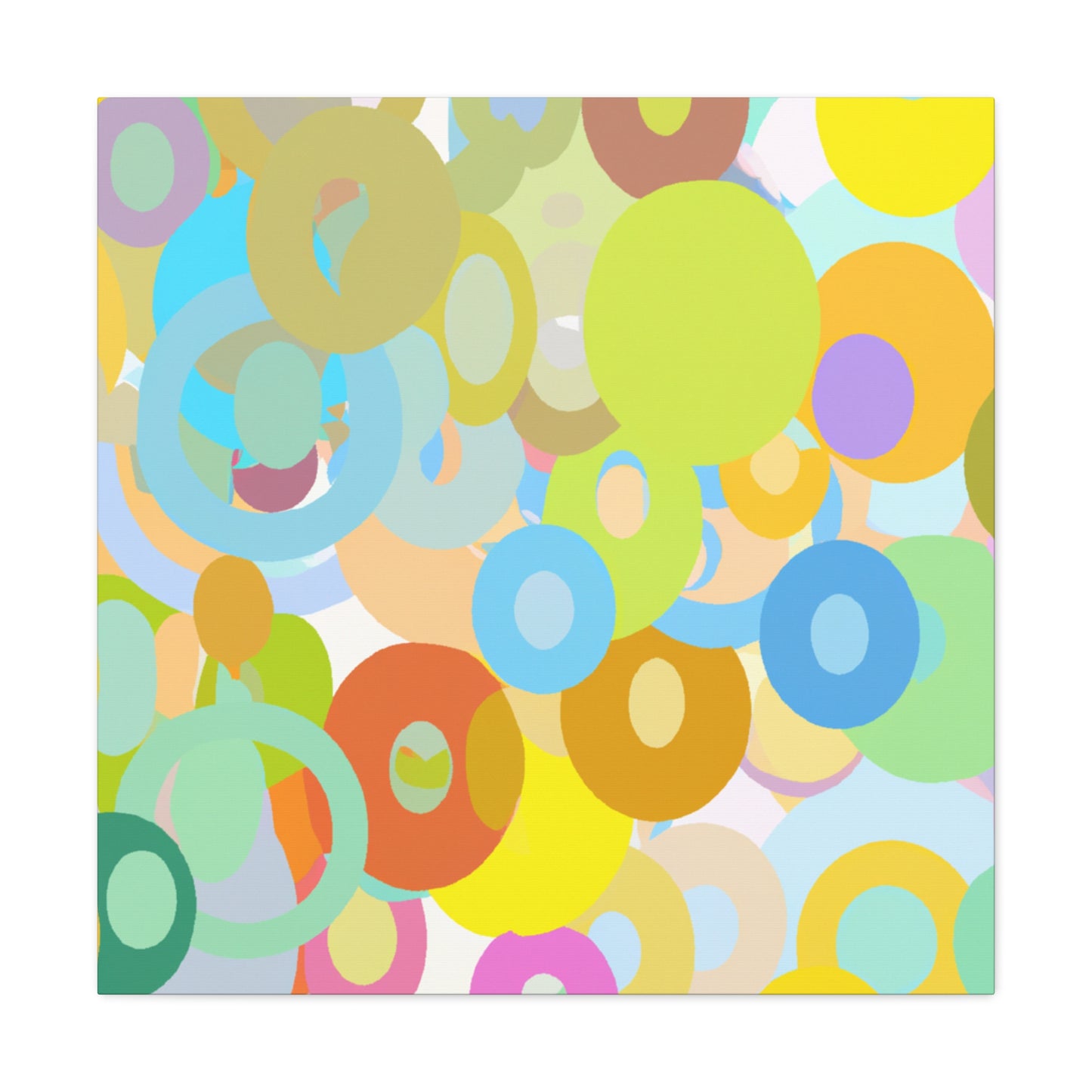 Aqua Spectrum - Abstract - Canvas