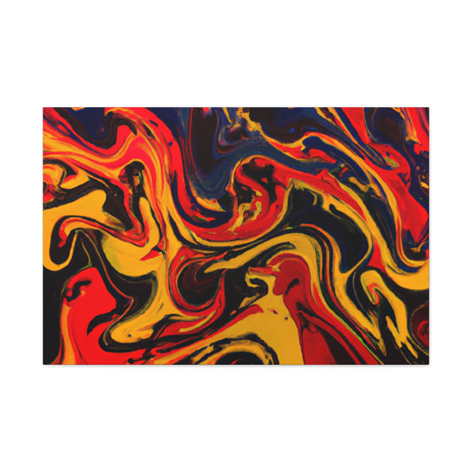 Burning Water- Canvas - Abstract