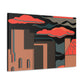 'Rising Star- Midcentury' - Canvas