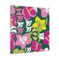 Blossomglimmer - Floral - Canvas