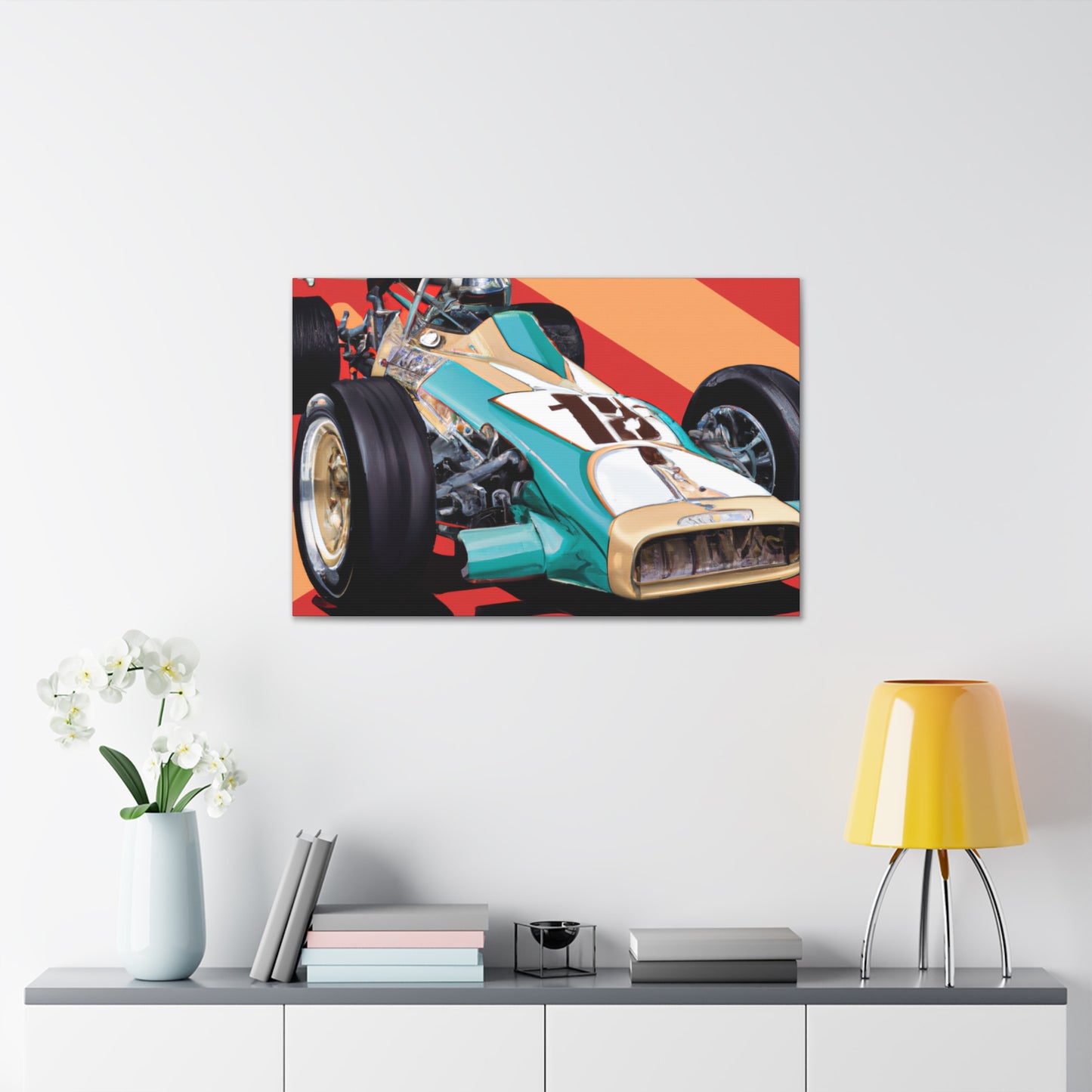 The Road Burner - Automobile - Canvas