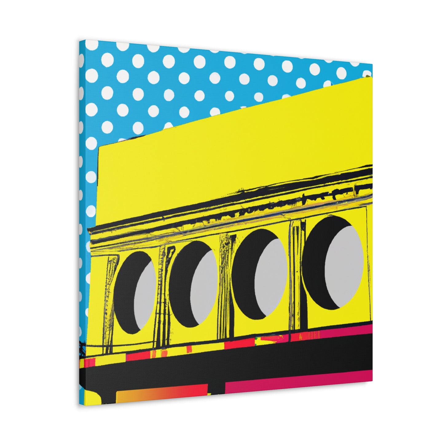 Sunshine Splendor Drive-In Eatery - Canvas - Pop Art