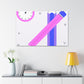 Prismatic Simplicity - Minimalism - Canvas