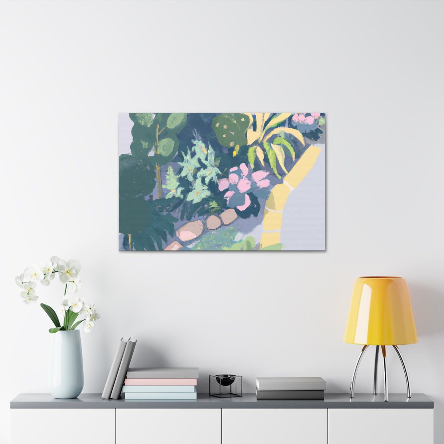 Enchanted Garden - Landscape - Canvas