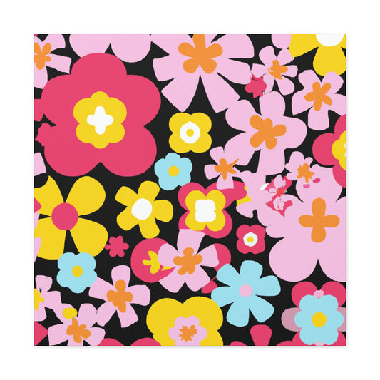 Dream-Catching Daisies - Floral Canvas