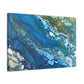 Blue Pearl - Abstract Canvas