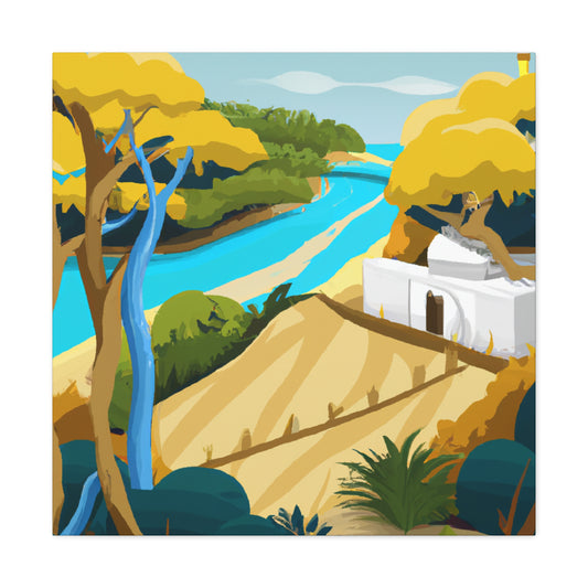 Taj Mahal - Destination India - Canvas