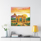 Taj Mahal - Destination India - Canvas