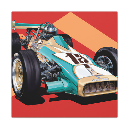 The Road Burner - Automobile - Canvas