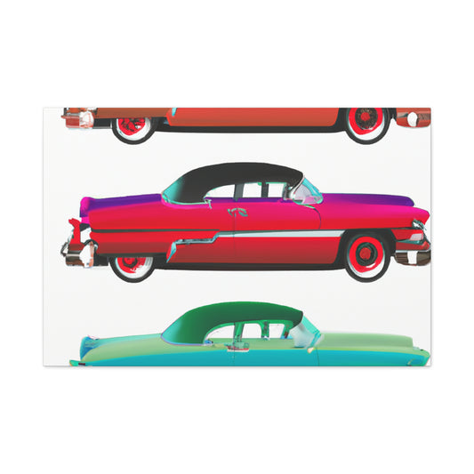 Vintage Valiant - Automobile - Canvas