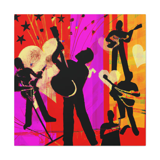 Vegabond Ska - Retro Music - Canvas
