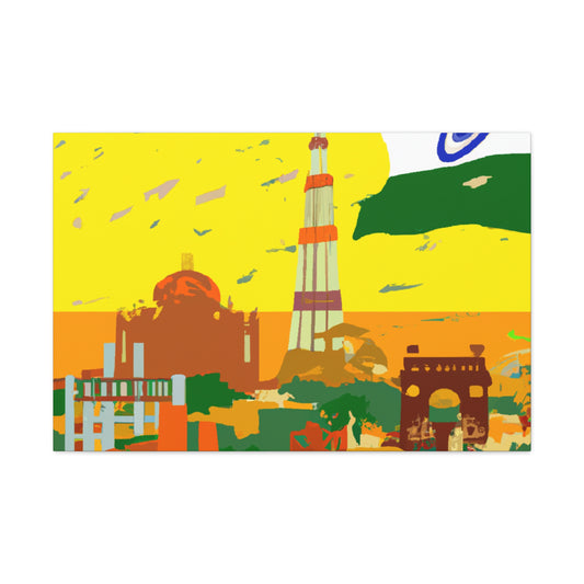Taj Majal - Destination India - Canvas