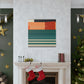 Crimson-Clawed Coyote - Midcentury Canvas