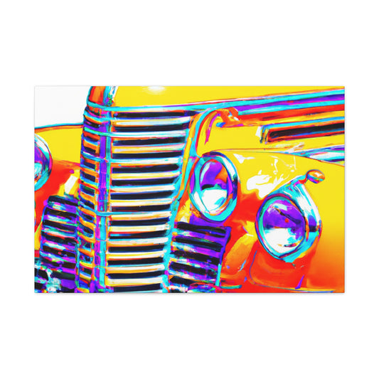 "Retro Rod" - Automobile Canvas