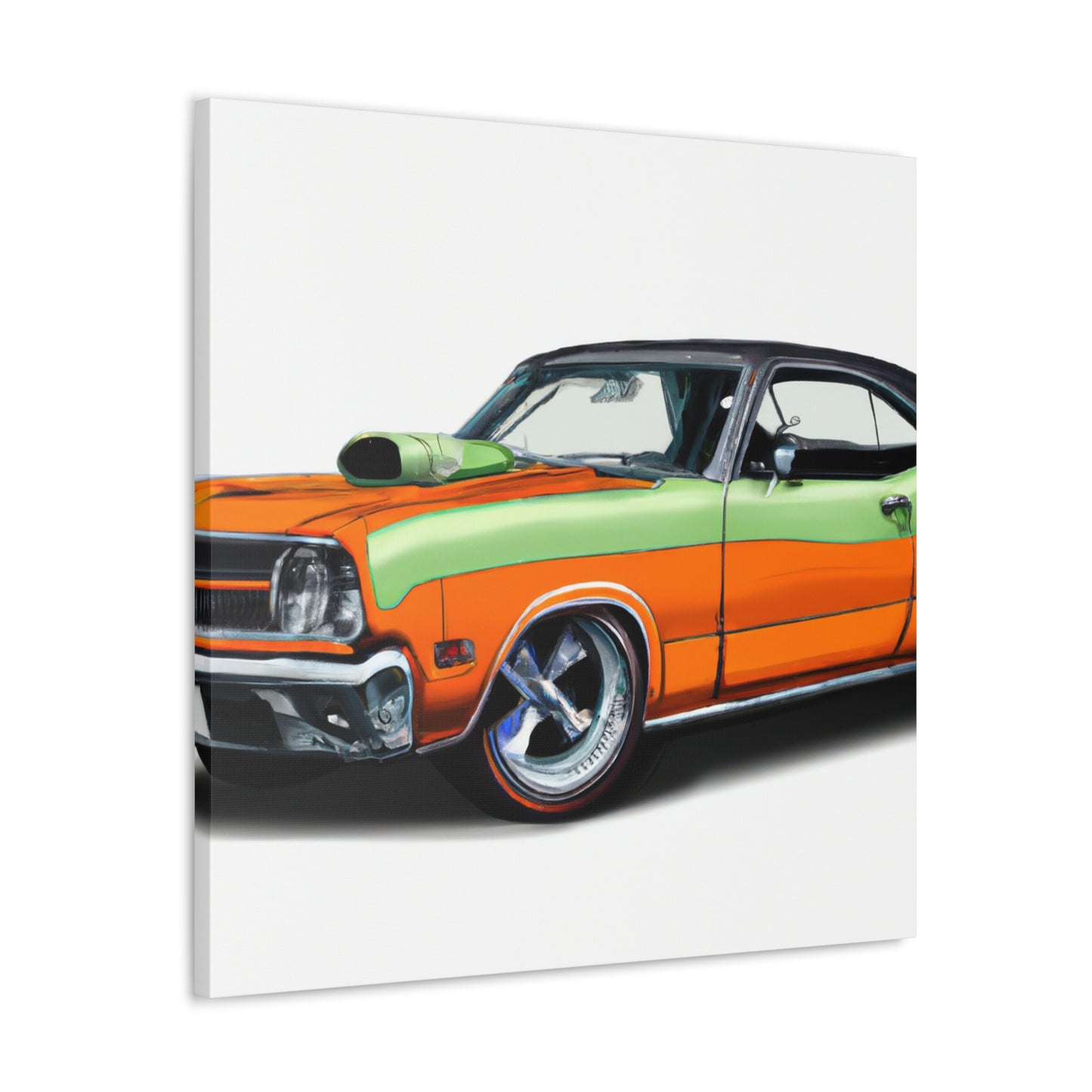 Thunderbolt - Automobile - Canvas