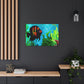"Crest of the Deep Blue" - Underwater Canvas