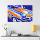 Vintage Thunder Road - Automobile Canvas