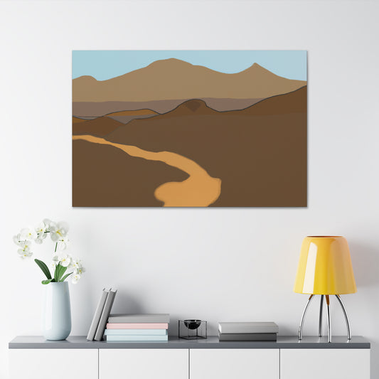 Desert Mirage - Landscape - Canvas