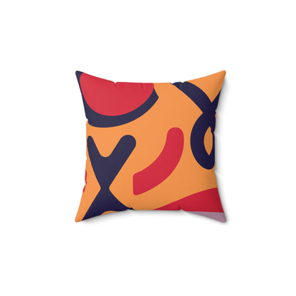 Spun Polyester Square Pillow
