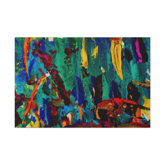 Jungle- Abstract Canvas