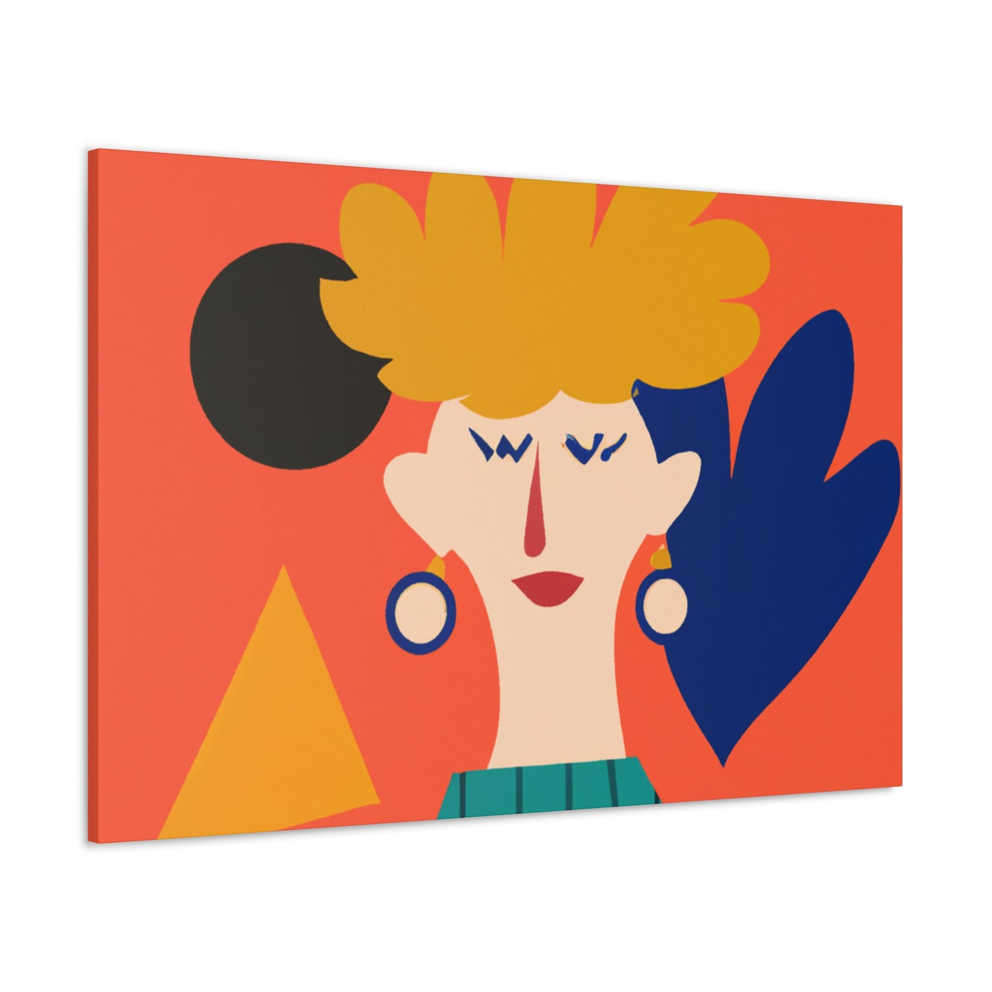 "Flower Power - Midcentury" - Canvas